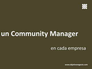 Perfil de un Community Manager