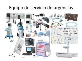 Equipo de servicio de urgencias

 