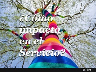 ¿Cómo
impacta
en el
Servicio?
 