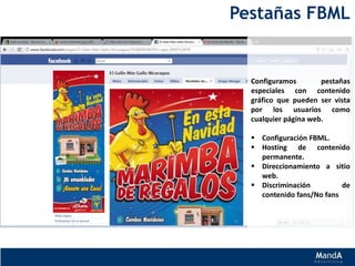 Pestaña por defecto.