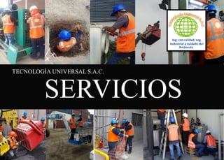Modelo de Brochure De Construcción y Servicios Generales | PDF