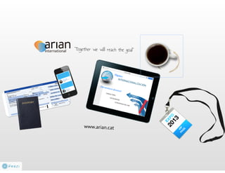 Portfolio de servicios Arian International Projects