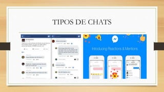 TIPOS DE CHATS
 
