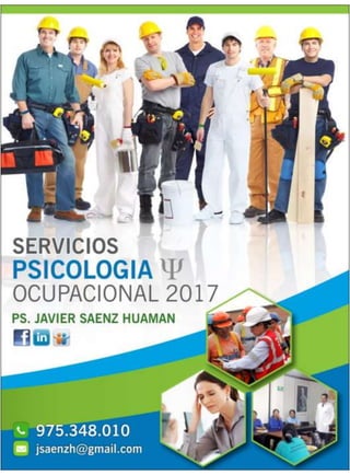 Servicios Psicología  Ocupacional 2017 