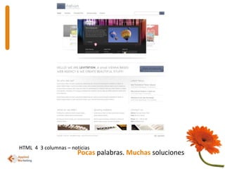 HTML  4  3 columnas – noticiasPocaspalabras. Muchas soluciones