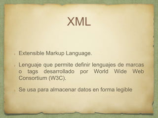¿Por qué usar Servicios
Web?
Reuso del código
Interoperabilidad con otros sistemas
Posibilidad de usar microservicios como
arquietctura
 