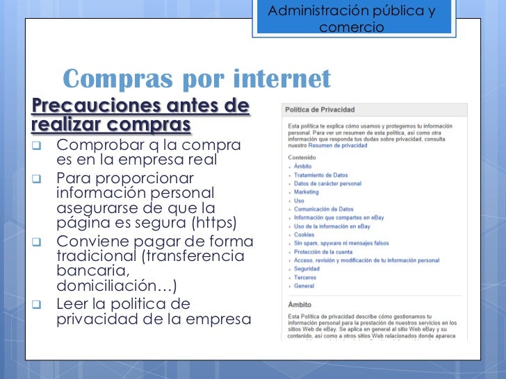 Servicios y seguridad en internet