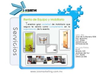 Servicios Zoo marketing