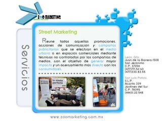 Servicios Zoo marketing