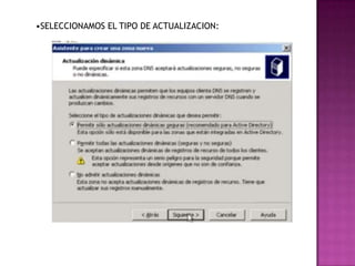 •SELECCIONAMOS EL TIPO DE ACTUALIZACION:

 