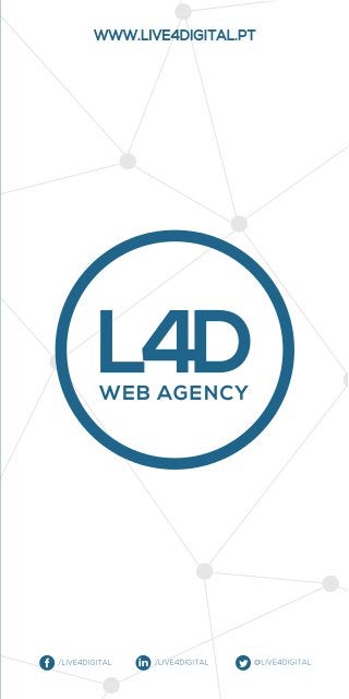 Flyer Realidade Aumentada Serviços de Marketing Digital da L4D Web Agency | Live 4 Digital