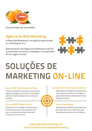 C n e t d d rs l d s
 o cnr o e e ut o
       a        a


A ê c d We Mak t g
 g n i e b rei
     a          n
AP laWe Mak t gé maa ê c e p c l a a
  op   b rei un     g n i s ei i d
                        a     az
e mak t go -n .
 m  rei n l e
       n    i

D s n ov mo e t tga d mak t gn itre
 ee v l e s sr é is e rei a nen t
               a           n
q e emi m a me tr v iia e arna i a e
 u pr t e u na a i bd d e e tbl d
                    s            i
                                 d
d s un g c n w b
 o e e ói a e .
          o




SLÇ E D
 OUÕ S E
MA K TN O -IE
  R E IG N LN
S ri S O|O t z çod Sts
 ev o E
   ç      pi aã e i
            mi      e               S ri S A|P bid d n Itre
                                     ev o E
                                       ç      u lia e a nen t
                                                 c
Cimo v ii a e a pi i s a pi i s
 ra s i bl d n s r r n s r r
      s i d       me a    me a         D s n ov mo cmp n a d p bid d
                                        ee v l e s a a h s e u lia e
                                                                c
p gn s oG o l e pi z mo os uw b i
 á ia d o ge o t a s e e s e
                 mi             t      o l ep r q e rmo aos un g c ,
                                        ni ,aa u po v
                                          n                e e ói a
                                                                  o
p r tr m b m d s mp n on s trs e
 aa e u o e e e h o mooe d             q e e t rame t itrsa on s e s
                                        u m sá e l ne nee s d o s u
p s us .
 eq i a                                po uo / ev o .
                                        rd ts s ri s
                                                 ç



S ri S
 ev o MM |R d s oii
   ç       ee Sc s
                 a                     S ri We D sg
                                        ev o b e in
                                          ç
C n t i s s ai g m n s e e s c i
 o sr mo a u ma e a rd s oi s
     u                        a,       D s n ov mo w b i s pi z d sp r
                                        ee v l e s e s e o t a o ,aa
                                                       t    mi
d fr poi in l p ro ai d ,aa
 e oma rf s a e es n l a ap r
         so           z                q e ea fcme t e cnrd sp ls
                                        u s jm ai ne n o t o ,e
                                                l         a    o
q e s ae rs po v o po uo e
 u a u mpe a rmo a s rd ts             s u p tn ii ce ts / uui a oe .
                                        e s oe c s l ne e o ti d rs
                                                a i          lz
s ri s e mafr v a.
 ev o d u
   ç       oma i l
               r




                    w w p la e mak t gcm
                      w .op w b rei .
                                    n o
                 w w fcb o . m/ op w b reig
                  w . e o kc p la e mak t
                     a      o            n
 