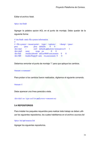 Servidor De Correo En Debian
