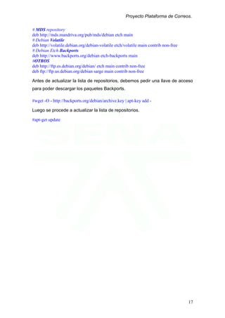 Servidor De Correo En Debian