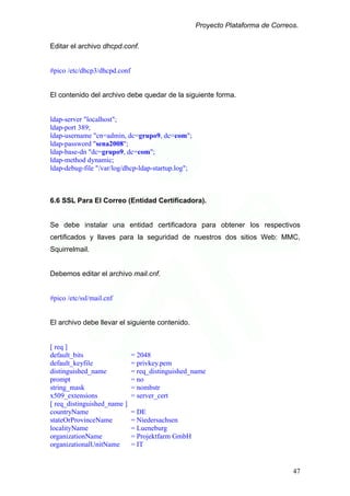 Servidor De Correo En Debian