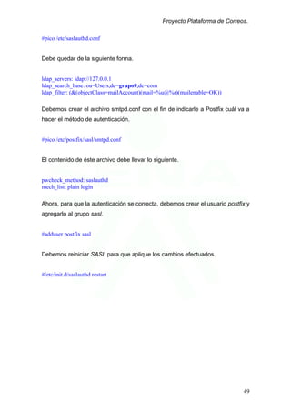 Servidor De Correo En Debian