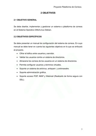 Servidor De Correo En Debian