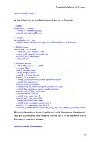 Servidor De Correo En Debian