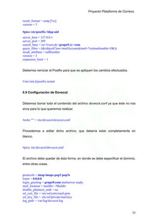 Servidor De Correo En Debian
