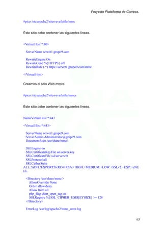Servidor De Correo En Debian