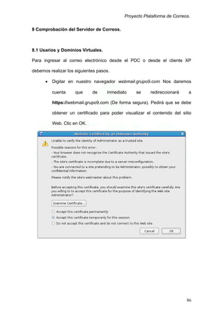 Servidor De Correo En Debian