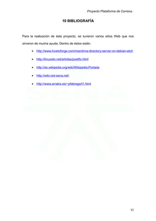 Servidor De Correo En Debian