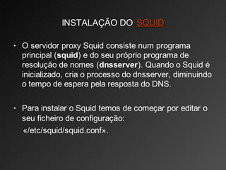 Linux Servidor Proxy(squid)