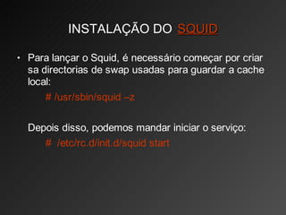 Linux Servidor Proxy(squid)