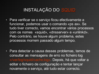 Linux Servidor Proxy(squid)