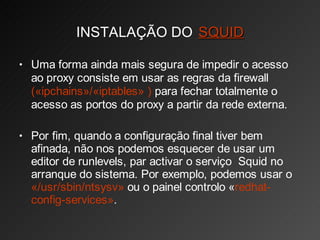 Linux Servidor Proxy(squid)