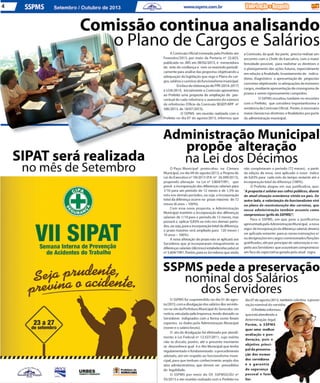 4 Setembro / Outubro de 2013
 