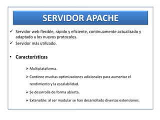 Servidor Web Apache para Linux | PPTX