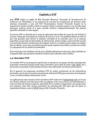 Servidor ftp linux final | PDF