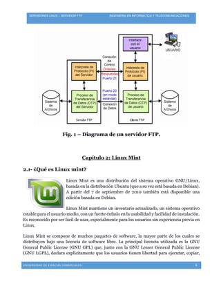 Servidor ftp linux final | PDF
