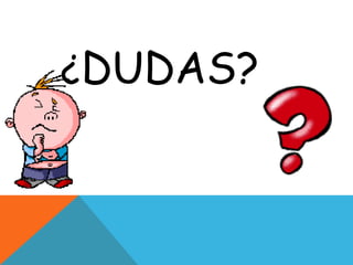 ¿DUDAS?
 