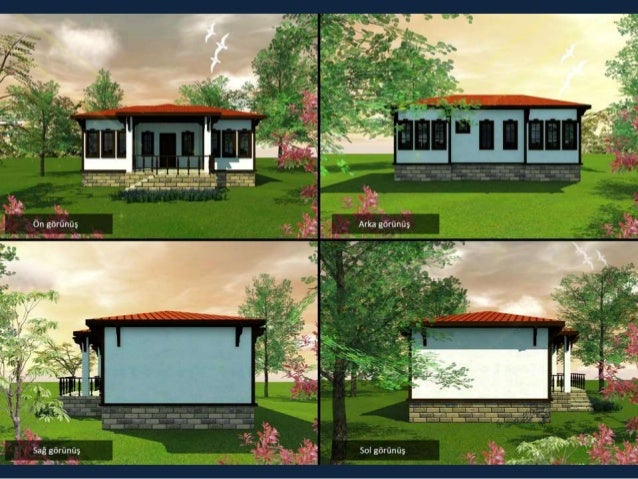 SerVilla Anahtar Teslim Villa Sistemleri Ankara Koy Evleri Tek Katli