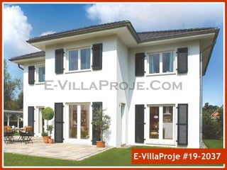 Ev Villa Projeleri Temmuz 2019 Villa Modellerimizden Bölüm 1