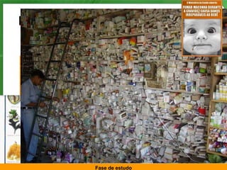 FASE DE ESTUDO


  PROBLEMAS DE SAÚDE
     MEDICAMENTOS




                          128

         Fase de estudo
 