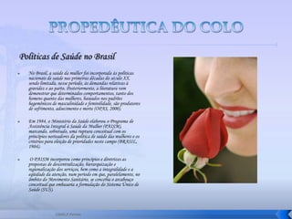 Serviço De Propedêutica Do Colo Aula1