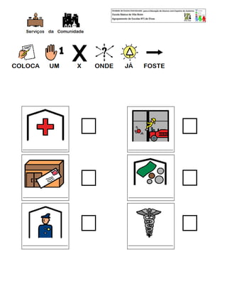 Serviços da comunidade
