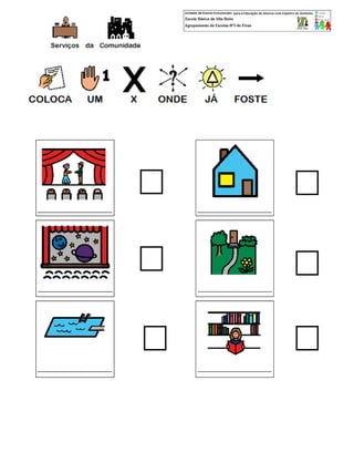 Serviços da comunidade