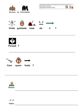 Serviços da comunidade