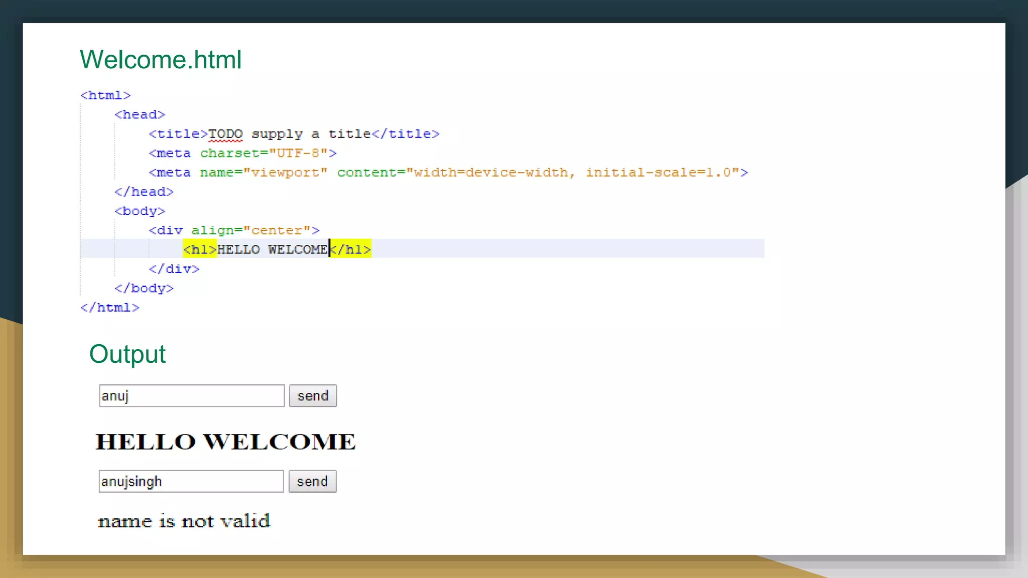 Servlet session 8 ppt