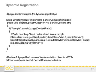 Servlet 3.0 | PPT