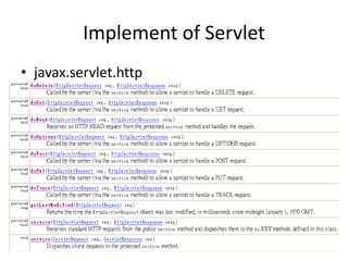 Servlet and JSP | PDF