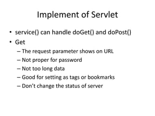 Servlet and JSP | PDF