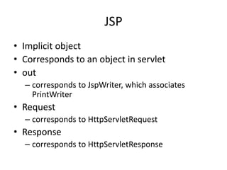 Servlet and JSP | PDF