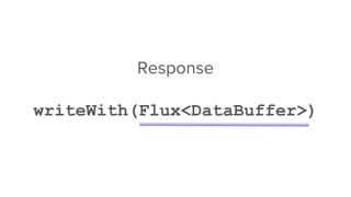 writeWith(Flux<DataBuffer>)
 