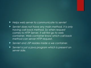 Basics Of Servlet | PPT