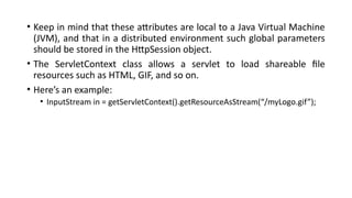 servlets in enterprise programming advanced java | PPTX